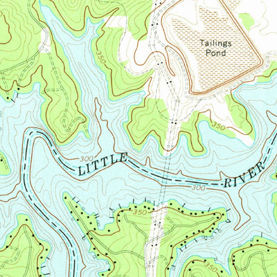 United States Geological Survey Lake Sinclair West, GA (1972, 24000-Scale) digital map