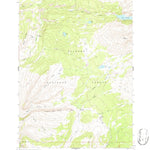 United States Geological Survey Lake Solitude, WY (1960, 24000-Scale) digital map