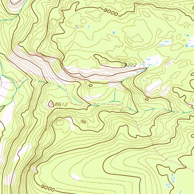 United States Geological Survey Lake Solitude, WY (1960, 24000-Scale) digital map