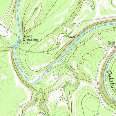 United States Geological Survey Lake Stamford East, TX (1966, 24000-Scale) digital map