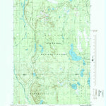 United States Geological Survey Lake Stella, MI (1985, 24000-Scale) digital map