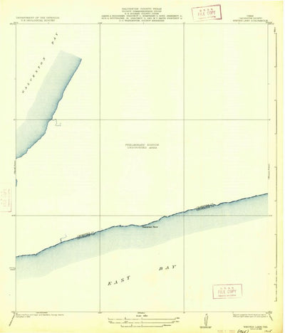 United States Geological Survey Lake Stephenson, TX (1933, 31680-Scale) digital map