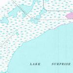 United States Geological Survey Lake Stephenson, TX (1961, 24000-Scale) digital map