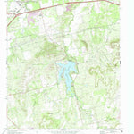 United States Geological Survey Lake Sweetwater, TX (1969, 24000-Scale) digital map