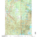 United States Geological Survey Lake Tahkodah, WI (2005, 24000-Scale) digital map
