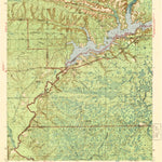 United States Geological Survey Lake Talquin, FL (1943, 62500-Scale) digital map