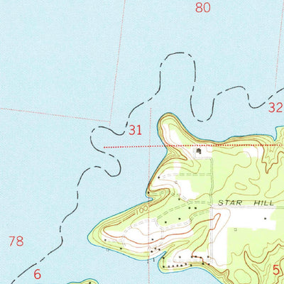 United States Geological Survey Lake Talquin, FL (1972, 24000-Scale) digital map