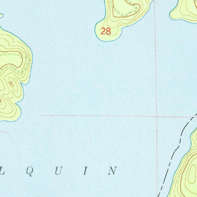 United States Geological Survey Lake Talquin, FL (1972, 24000-Scale) digital map