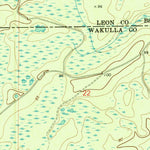 United States Geological Survey Lake Talquin SE, FL (1972, 24000-Scale) digital map