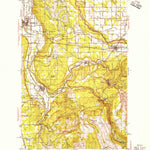 United States Geological Survey Lake Tapps, WA (1944, 62500-Scale) digital map