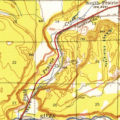 United States Geological Survey Lake Tapps, WA (1944, 62500-Scale) digital map