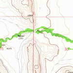 United States Geological Survey Lake Theboe, MT (1958, 24000-Scale) digital map