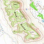 United States Geological Survey Lake Theboe, MT (1958, 24000-Scale) digital map