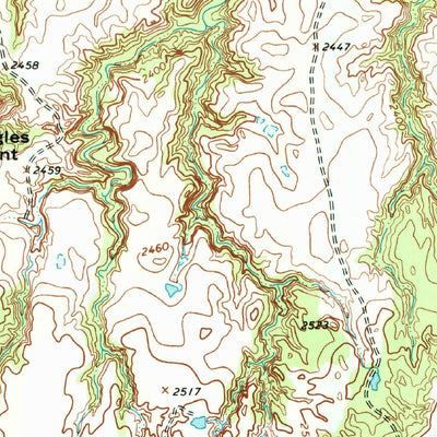 United States Geological Survey Lake Theo, TX (1967, 24000-Scale) digital map