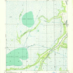 United States Geological Survey Lake Theriot, LA (1935, 31680-Scale) digital map