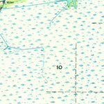 United States Geological Survey Lake Theriot, LA (1935, 31680-Scale) digital map