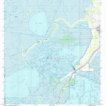 United States Geological Survey Lake Theriot, LA (1994, 24000-Scale) digital map