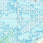 United States Geological Survey Lake Theriot, LA (1994, 24000-Scale) digital map