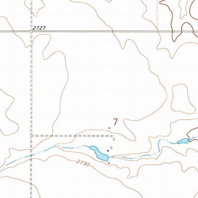 United States Geological Survey Lake Thibadeau, MT (1972, 24000-Scale) digital map