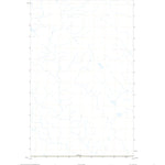 United States Geological Survey Lake Thibadeau NE OE N, MT (2020, 24000-Scale) digital map