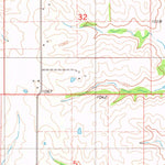 United States Geological Survey Lake Thunderhead, MO-IA (1979, 24000-Scale) digital map