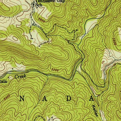 United States Geological Survey Lake Toxaway, NC (1947, 24000-Scale) digital map