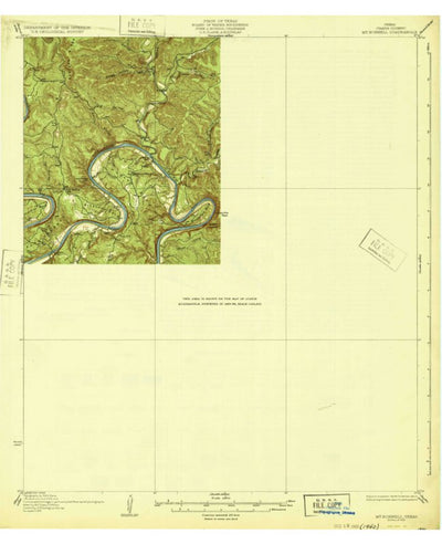United States Geological Survey Lake Travis, TX (1932, 62500-Scale) digital map