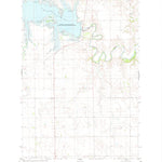 United States Geological Survey Lake Tschida East, ND (1980, 24000-Scale) digital map