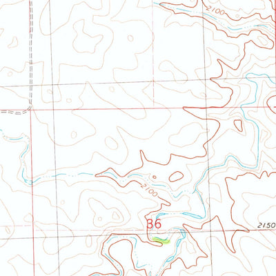 United States Geological Survey Lake Tschida East, ND (1980, 24000-Scale) digital map