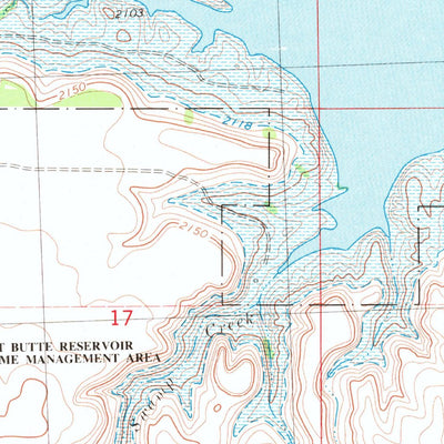 United States Geological Survey Lake Tschida West, ND (1980, 24000-Scale) digital map