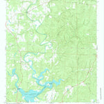 United States Geological Survey Lake Tuscaloosa North, AL (1978, 24000-Scale) digital map