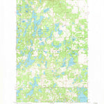 United States Geological Survey Lake Upsilon, ND (1968, 24000-Scale) digital map