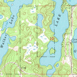 United States Geological Survey Lake Upsilon, ND (1968, 24000-Scale) digital map