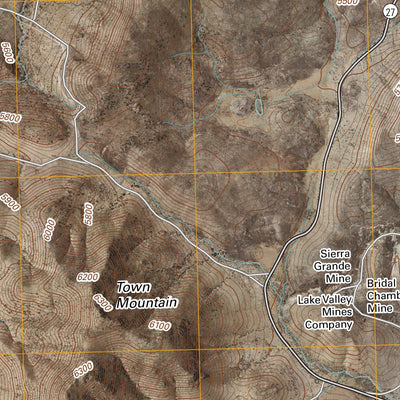 United States Geological Survey Lake Valley, NM (2010, 24000-Scale) digital map