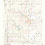 United States Geological Survey Lake Valley, OK (1984, 24000-Scale) digital map