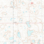 United States Geological Survey Lake Vernon, ND (1980, 24000-Scale) digital map