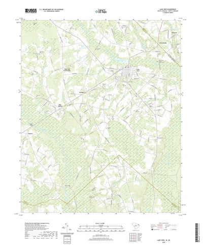 United States Geological Survey Lake View, SC (2020, 24000-Scale) digital map