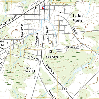 United States Geological Survey Lake View, SC (2020, 24000-Scale) digital map