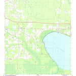United States Geological Survey Lake Waccamaw West, NC (1987, 24000-Scale) digital map