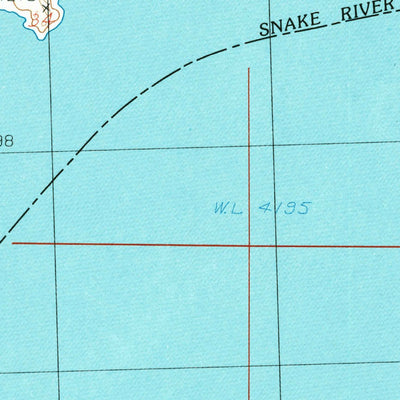 United States Geological Survey Lake Walcott West, ID (1984, 24000-Scale) digital map