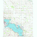 United States Geological Survey Lake Wawasee, IN (1961, 24000-Scale) digital map