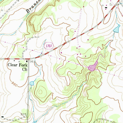 United States Geological Survey Lake Weatherford, TX (1959, 24000-Scale) digital map