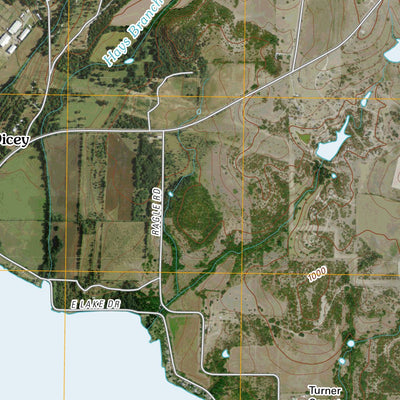United States Geological Survey Lake Weatherford, TX (2010, 24000-Scale) digital map