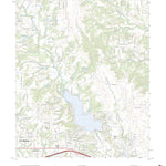 United States Geological Survey Lake Weatherford, TX (2023, 24000-Scale) digital map
