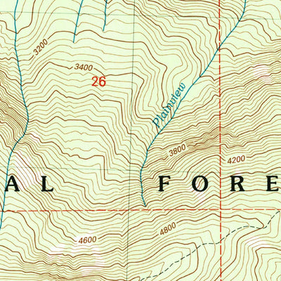 United States Geological Survey Lake Wenatchee, WA (2004, 24000-Scale) digital map