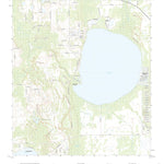 United States Geological Survey Lake Weohyakapka, FL (2021, 24000-Scale) digital map