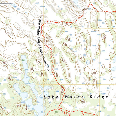 United States Geological Survey Lake Weohyakapka, FL (2021, 24000-Scale) digital map