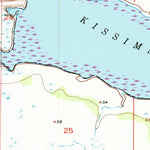 United States Geological Survey Lake Weohyakapka SE, FL (1952, 24000-Scale) digital map