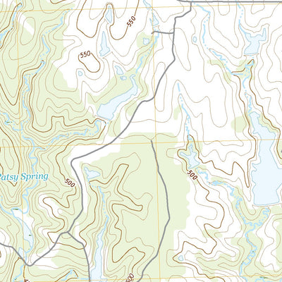 United States Geological Survey Lake West, OK (2022, 24000-Scale) digital map