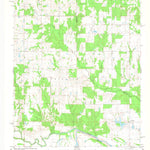 United States Geological Survey Lake West, OK-TX (1980, 24000-Scale) digital map